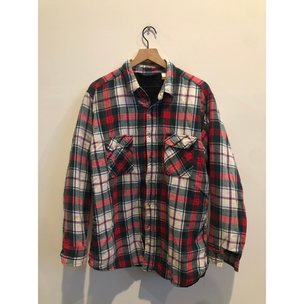Woolrich minimalist insulated flannel shirt XL